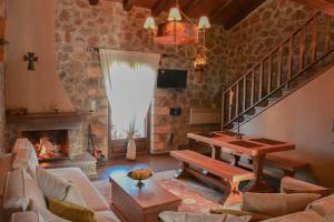 Posedenie v ubytovaní Nymfes Guesthouse