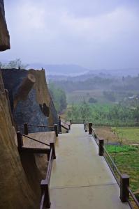 Balkón nebo terasa v ubytování บ้านสายรุ้ง เขาค้อ