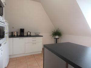 Kuchnia lub aneks kuchenny w obiekcie Appartement cosy au cœur de La Forêt-Fouesnant, à 5 min de la plage - FR-1-481-121