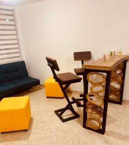 Posezení v ubytování Bellísimos apartamentos céntricos en La Mesa