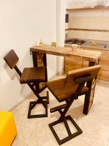 Kuchyň nebo kuchyňský kout v ubytování Bellísimos apartamentos céntricos en La Mesa