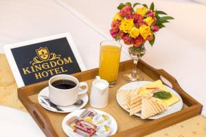 Možnosti snídaně pro hosty v ubytování Kingdom Hotel