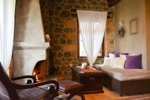 Posedenie v ubytovaní Nymfes Guesthouse