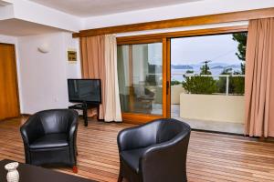 Istumisnurk majutusasutuses Kanapitsa Mare Hotel