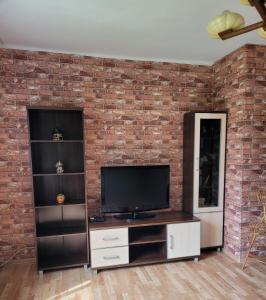 Televízia a/alebo spoločenská miestnosť v ubytovaní Wiejski Relax pod "Żelaznym szlakiem"