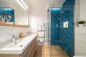 Kúpeľňa v ubytovaní Lake Spirit Boutique Apartments