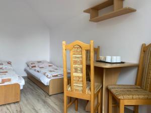 Postel nebo postele na pokoji v ubytování Donata