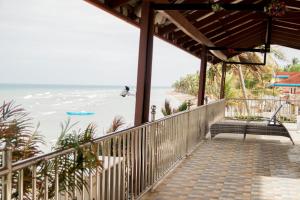 Balkon oz. terasa v nastanitvi Marick Beach Resort