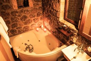Kúpeľňa v ubytovaní Nymfes Guesthouse