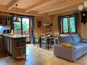 Χώρος καθιστικού στο MOUNTAIN DREAM