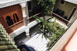 Balkón nebo terasa v ubytování Riad Ksar Al Amal & Spa