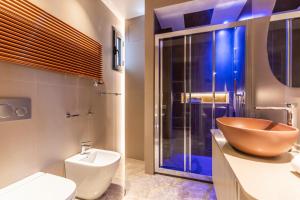Ванная комната в Solmaris Tropea Rooms & Suites