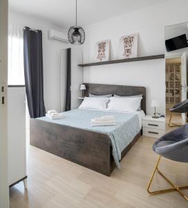 Postel nebo postele na pokoji v ubytování Katamera Guest House