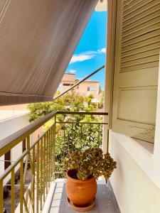 Balkón nebo terasa v ubytování Costas Rooms
