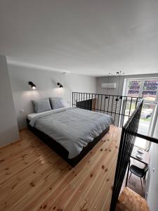 Posteľ alebo postele v izbe v ubytovaní Property Apart - plac Jana Pawla II Centrum