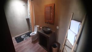 Koupelna v ubytování Ayu Guesthouse Ubud