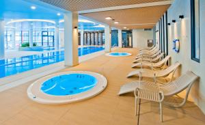 Bazén v ubytovaní Aqua Resort Apartments-Aqua Park no limit, parking alebo v jeho blízkosti