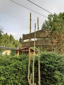 Vonkajšia záhrada v ubytovaní Nad Strumieniem