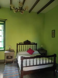 Cama ou camas em um quarto em Villa los gavilanes