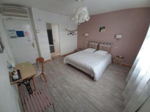 Postel nebo postele na pokoji v ubytování La Zen - Mauzac