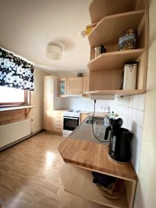 Kuchyň nebo kuchyňský kout v ubytování Lumi Guest House