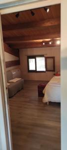 Ein Bett oder Betten in einem Zimmer der Unterkunft Tenuta Sorìa - location con piscina