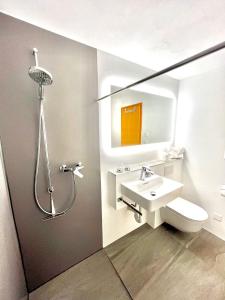 Koupelna v ubytování Relax - Haus Swiss