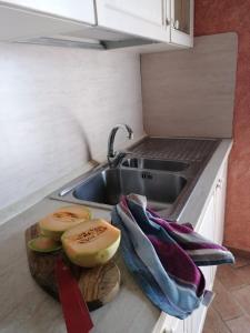 Kuchyňa alebo kuchynka v ubytovaní Agriturismo Monte Gusciani