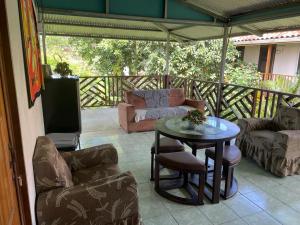 Posezení v ubytování Casa Caribe