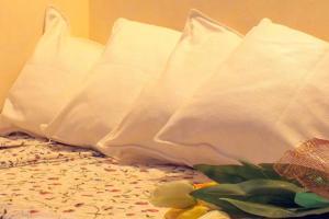 Ένα ή περισσότερα κρεβάτια σε δωμάτιο στο Agata di Mare +3 φωτογραφίες