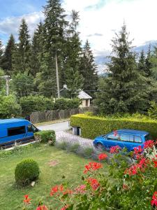 Zahrada ubytování Apartmán Stráne