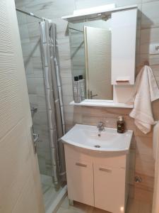 Koupelna v ubytování Apartment Stari Grad