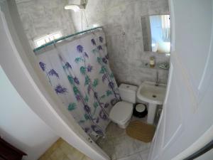 Et badeværelse på Cataratas Jazz Hostel