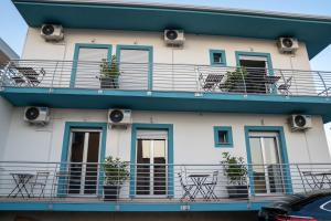 A balcony or terrace at Villa Street Art