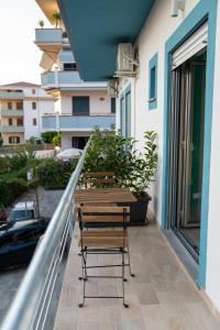 A balcony or terrace at Villa Street Art