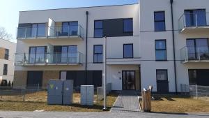 Budynek, w którym mieści się apartament