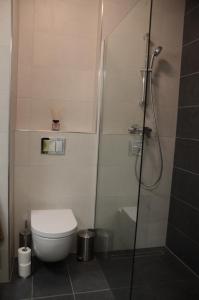 Kúpeľňa v ubytovaní Šumavský apartmán - Nový komfortní a prostorný, se zahradou