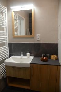 Kúpeľňa v ubytovaní Šumavský apartmán - Nový komfortní a prostorný, se zahradou