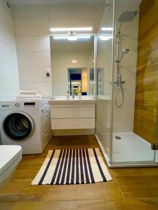 Koupelna v ubytování Apartament Nadmorski Hampton