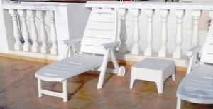 A balcony or terrace at My Little Bungalow