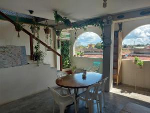 Balkón nebo terasa v ubytování Amazon House Hostel + 27 fotografií
