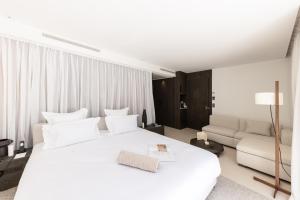 Casa Paradisu客房内的一张或多张床位