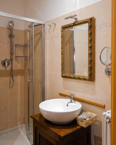 Koupelna v ubytování Convento Boutique Hotel