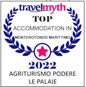 Agriturismo Podere Le Palaie tanúsítványa, márkajelzése vagy díja