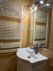 Koupelna v ubytování Alina apartmanok + 37 fotografií