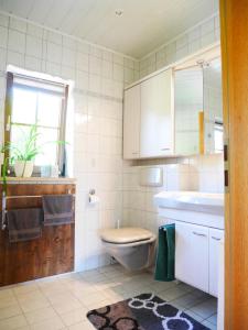 Koupelna v ubytování Ferienwohnung Eichkatzel + 37 fotografií
