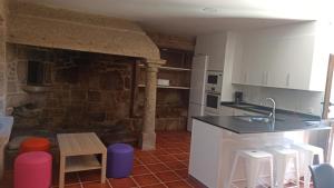 Køkken eller tekøkken på Veiga da Porta - Casa Rural