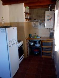 Η κουζίνα ή μικρή κουζίνα στο Campo Akal