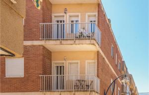 A balcony or terrace at 3 Bedroom Nice Apartment In San Javier