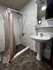 Ванна кімната в Guesthouse Data